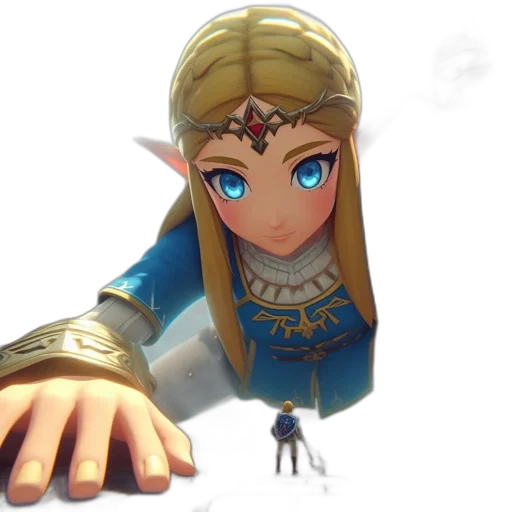 weapon, sword, staff, crown transparent PNG cut-out