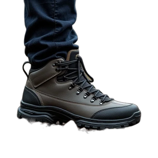 shoes, 3d render, photorealistic, men transparent PNG cut-out
