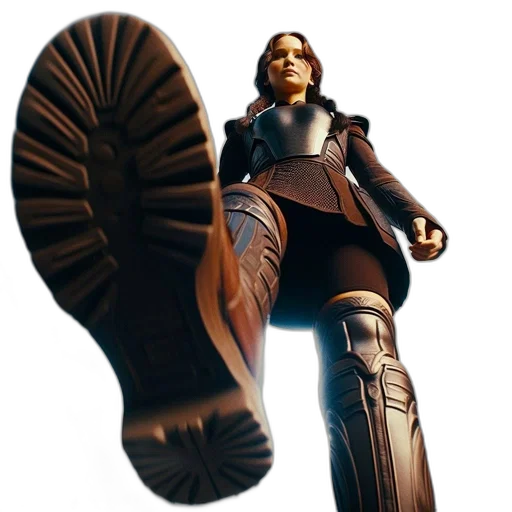 shoes, weapon, jacket, staff transparent PNG cut-out