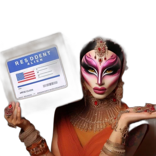 mask, concept art, individual, wears transparent PNG cut-out