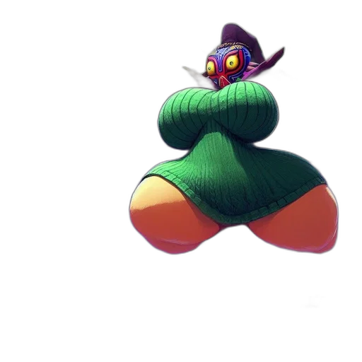 hat, creature, dress, crown transparent PNG cut-out