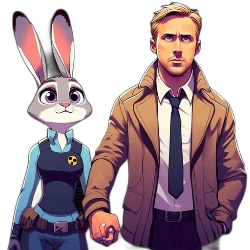 jacket, comic book art, concept art, cartoon transparent PNG cut-out