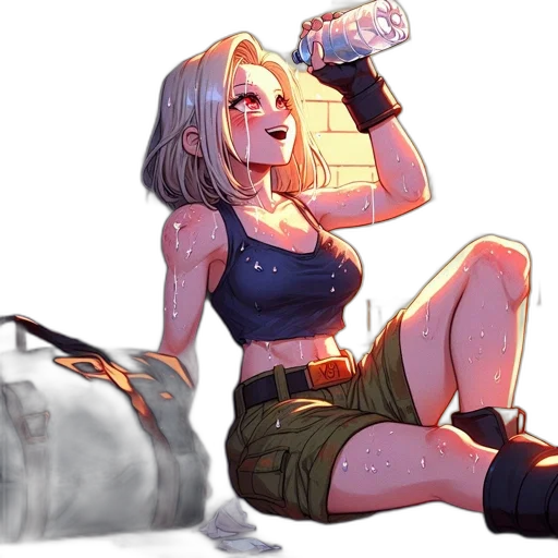 bottle, weapon, robot, food transparent PNG cut-out