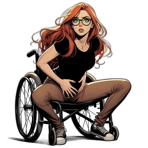 comic book art, cartoon, concept art, pixel art transparent PNG cut-out