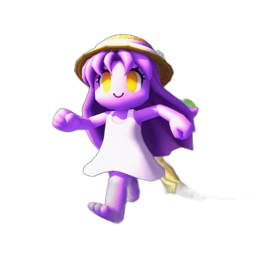 hat, staff, creature, animal transparent PNG cut-out