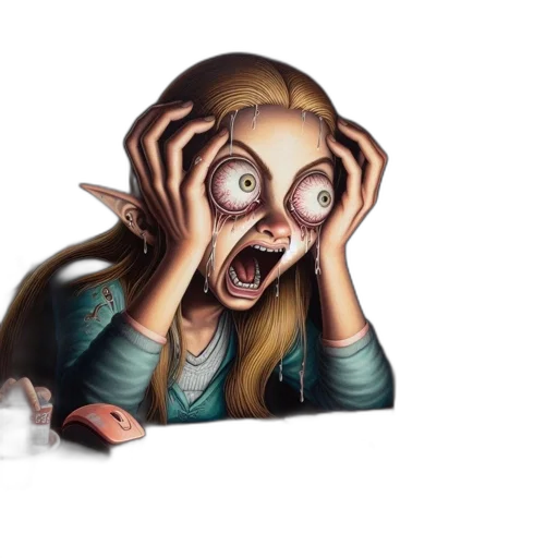 mask, face, creature, concept art transparent PNG cut-out