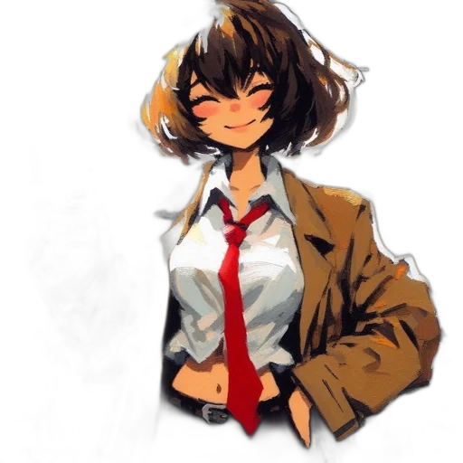 jacket, staff, face, dress transparent PNG cut-out