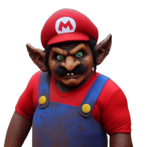 mask, creature, face, staff transparent PNG cut-out