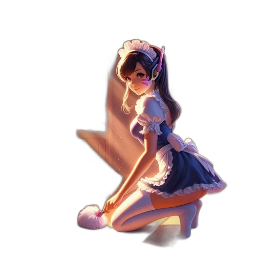 dress, crown, staff, concept art transparent PNG cut-out