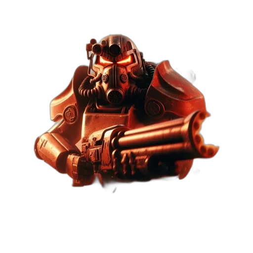 weapon, robot, staff, mask transparent PNG cut-out