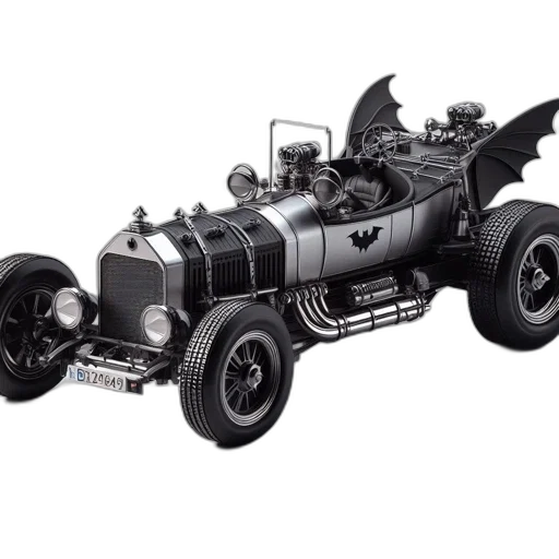 car, concept art, 3d render, eccentrically transparent PNG cut-out