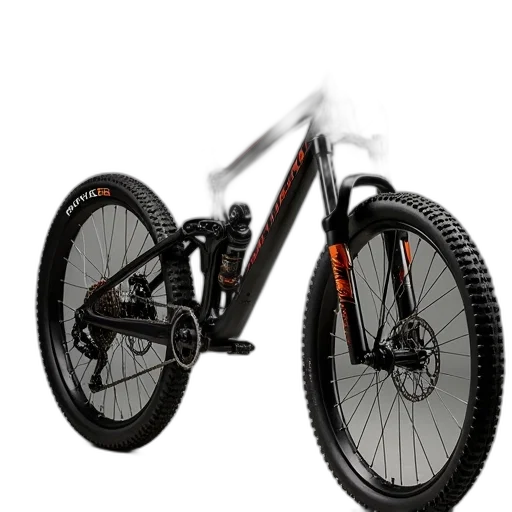 3d render, photorealistic, customize, downhill transparent PNG cut-out