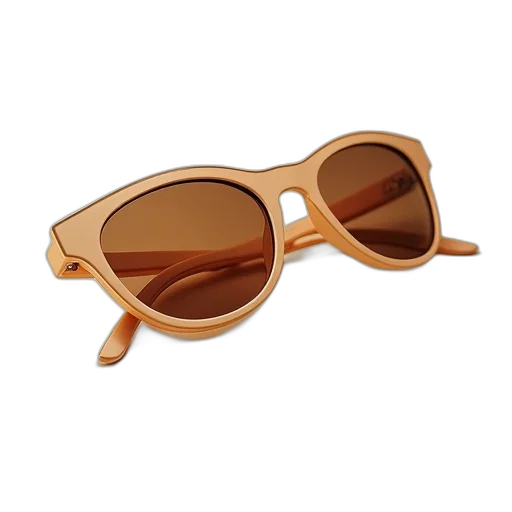 earth tones, golden, polaroid, sunglasses transparent PNG cut-out