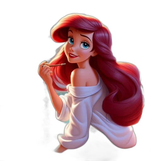 dress, cartoon, concept art, photorealistic transparent PNG cut-out