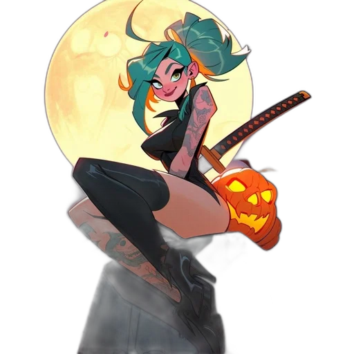 staff, weapon, jacket, mask transparent PNG cut-out