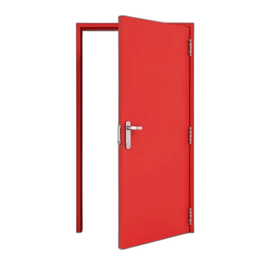 furniture, staff, red, door transparent PNG cut-out