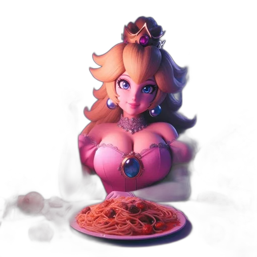 food, jewelry, 3d render, concept art transparent PNG cut-out