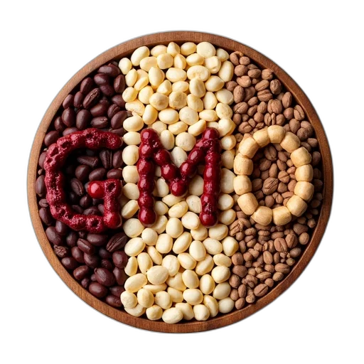 food, crown, grains, beans transparent PNG cut-out