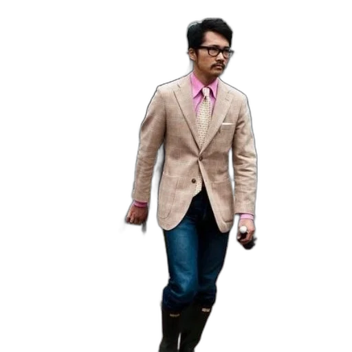 jacket, staff, 3d render, concept art transparent PNG cut-out