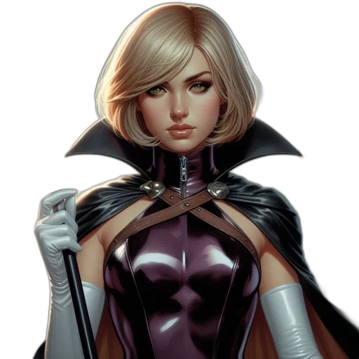 comic book art, concept art, fantasy art, photorealistic transparent PNG cut-out