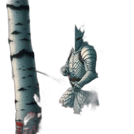 creature, sword, dragon, staff transparent PNG cut-out