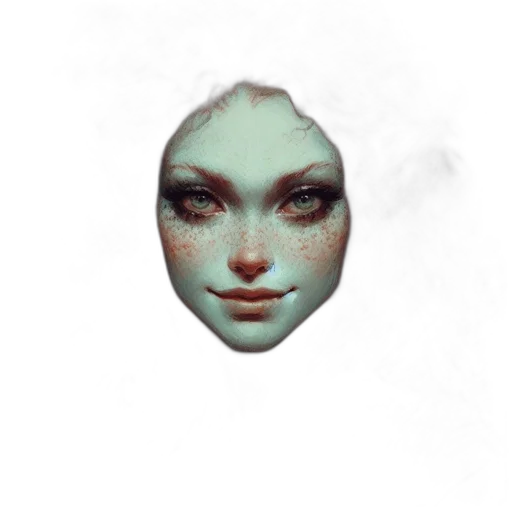 face, mask, creature, jewelry transparent PNG cut-out