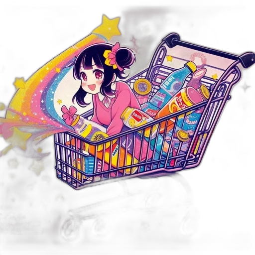 food, anime, vaporwave, cartoon transparent PNG cut-out
