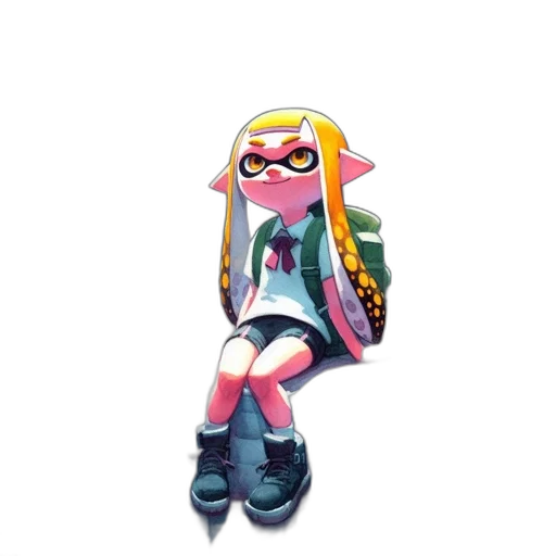 dress, jacket, weapon, mask transparent PNG cut-out