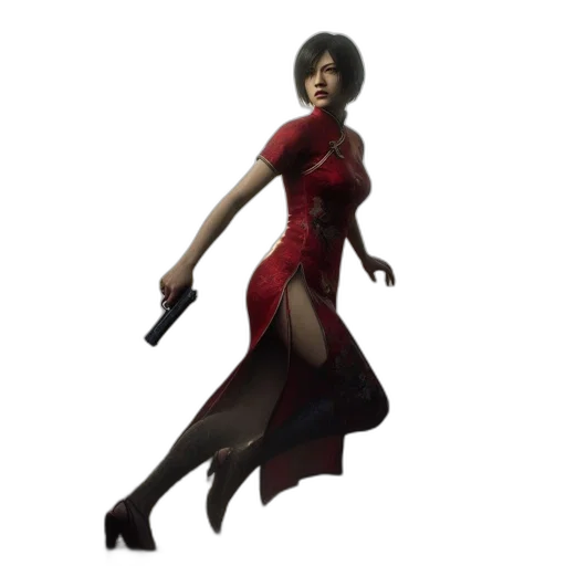 dress, staff, weapon, concept art transparent PNG cut-out