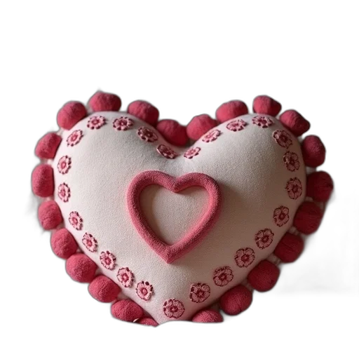 jewelry, food, 3d render, heart transparent PNG cut-out
