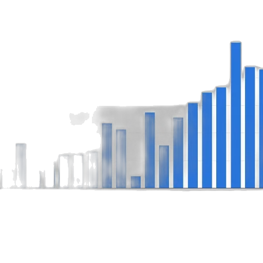 bar, chart, shows, number transparent PNG cut-out