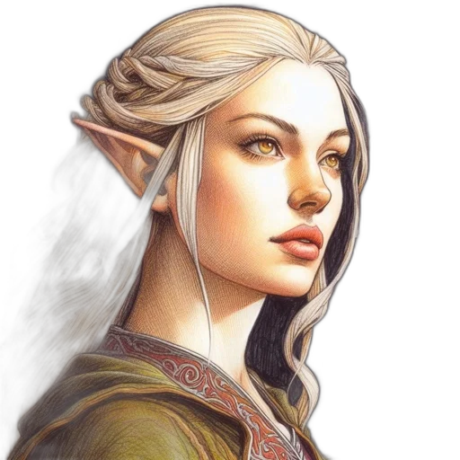 dragon, face, staff, fantasy art transparent PNG cut-out