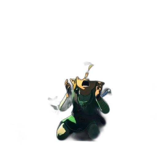 mask, robot, weapon, staff transparent PNG cut-out
