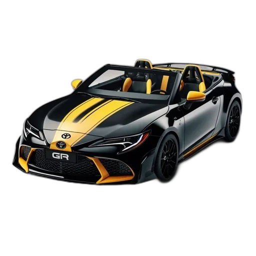 car, 3d render, photorealistic, concept art transparent PNG cut-out