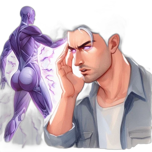 face, creature, concept art, comic book art transparent PNG cut-out