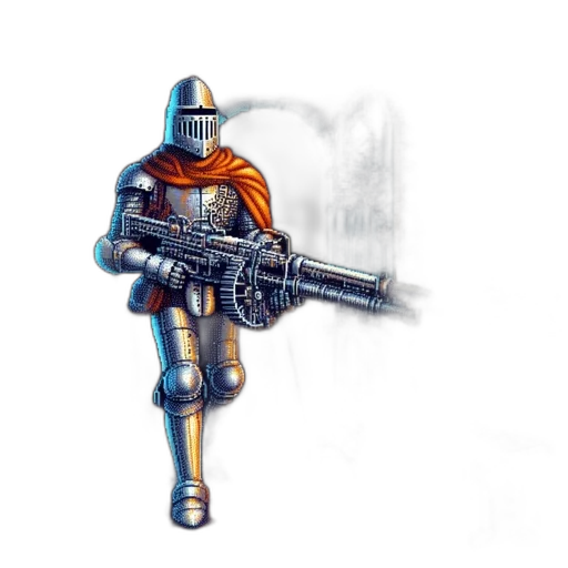 weapon, sword, robot, staff transparent PNG cut-out