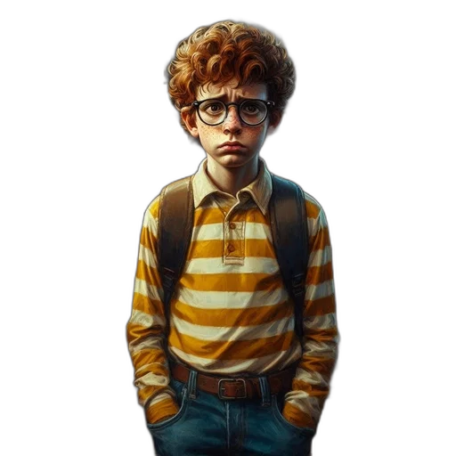 jacket, face, staff, creature transparent PNG cut-out