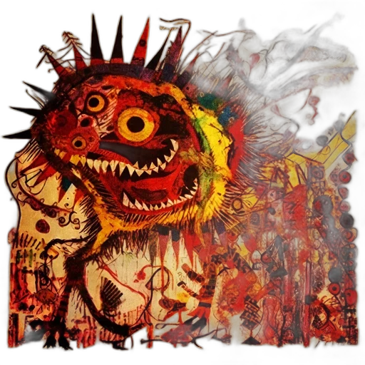 mask, creature, dragon, face transparent PNG cut-out