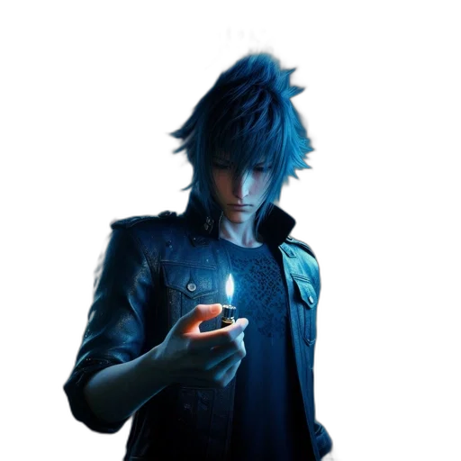 jacket, weapon, staff, sword transparent PNG cut-out