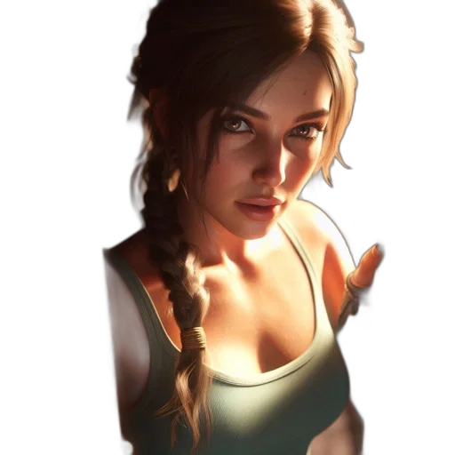 face, staff, weapon, dress transparent PNG cut-out