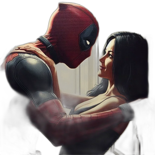 mask, comic book art, concept art, photorealistic transparent PNG cut-out