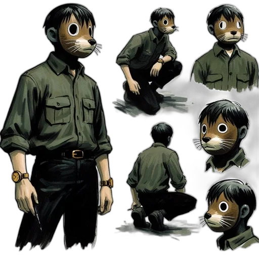 staff, creature, animal, concept art transparent PNG cut-out