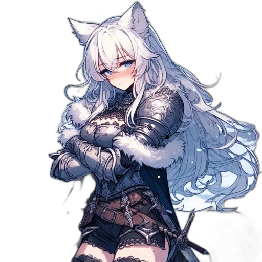 staff, dress, animal, weapon transparent PNG cut-out