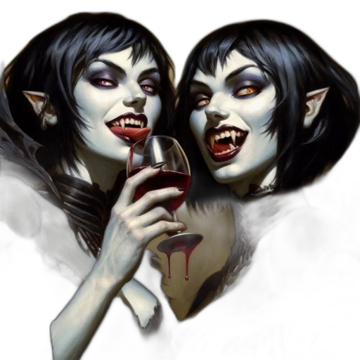 fantasy art, concept art, comic book art, photorealistic transparent PNG cut-out