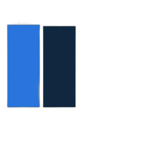 staff, pixel art, blue, monochrome transparent PNG cut-out