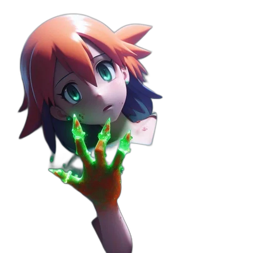 staff, weapon, flower, creature transparent PNG cut-out