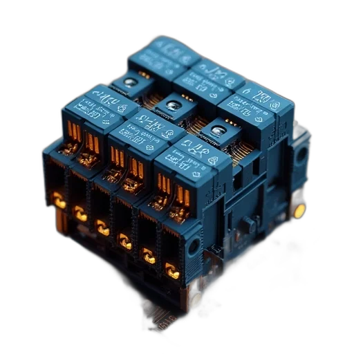robot, 3d render, cyberpunk, pixel art transparent PNG cut-out