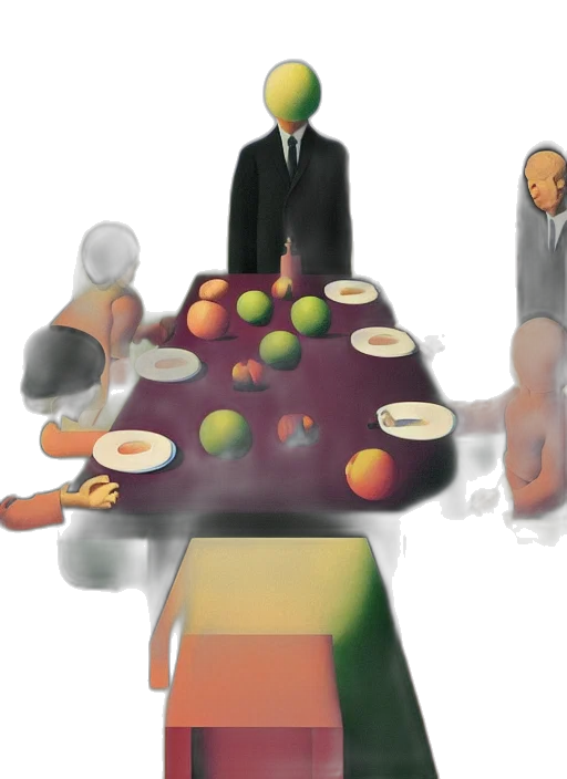food, staff, concept art, 3d render transparent PNG cut-out