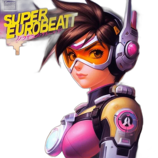 cyberpunk, concept art, comic book art, cartoon transparent PNG cut-out