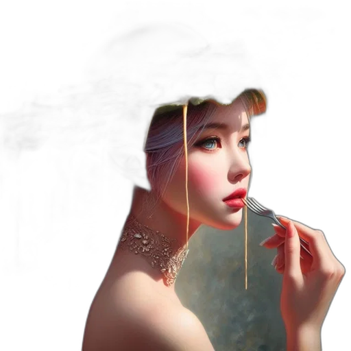jewelry, face, dress, hat transparent PNG cut-out